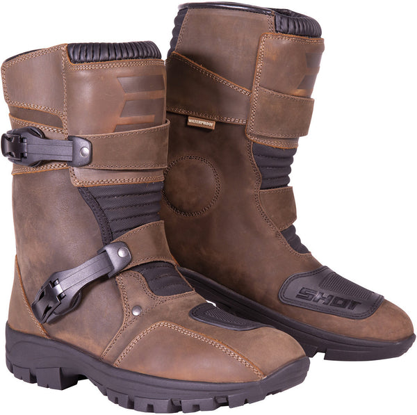 Shot ATV 2.0 Motocross Shoes Brown
