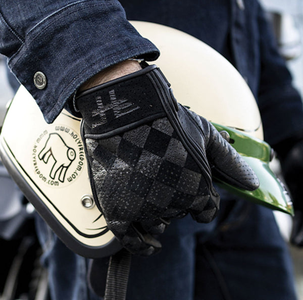 HolyFreedom Bullit Nubuk Perforated Motorcycle Gloves