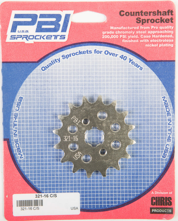 PBI 链轮 FRONT CS SPROCKET STEEL 16T-420 HON