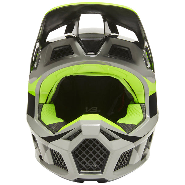 FOX 头盔 V3 RS Riet Helmet ECE [亮黄]