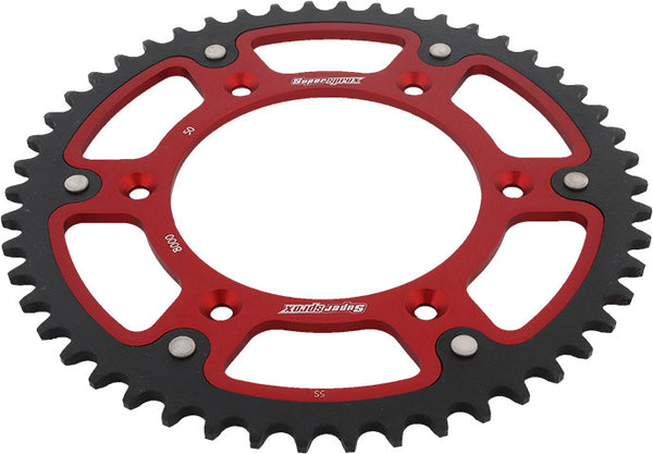 SUPERSPROX 链轮 REAR STEALTH SPROCKET ALU/STL 50T-520 红 BETA