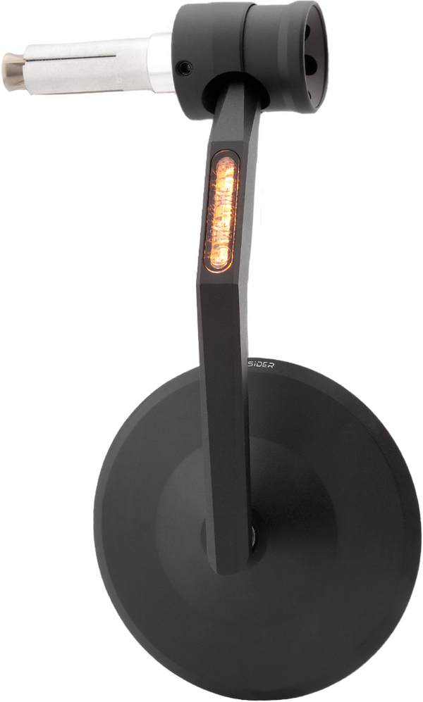 HIGHSIDER 后视镜 Montana Rim Handlebar Mirror W/Run Lights/Turn Signals