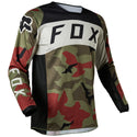 FOX 骑行衣 180 骑行服 Bnkr Jersey [绿 迷彩]