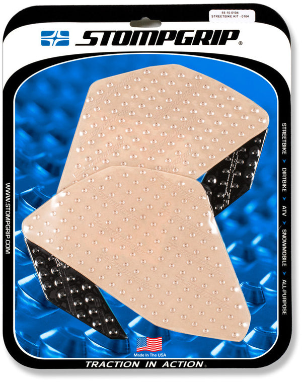 Stompgrip Yamaha Tank Pad Kit - Volcano Clear