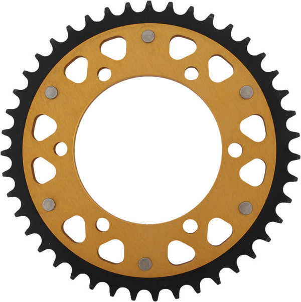 SUPERSPROX 链轮 REAR STEALTH SPROCKET ALU/STL 43T-530 GLD YAM