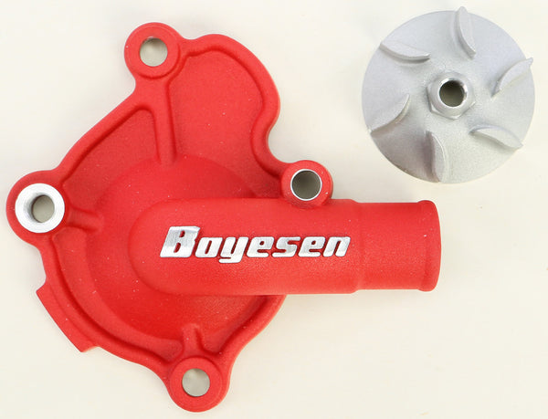 BOYESEN 发动机 WATERPUMP COVER & IMPELLER KIT 红