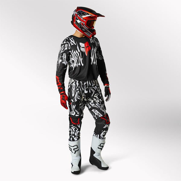 FOX 骑行衣 180 骑行服 Peril Jersey [黑/红]