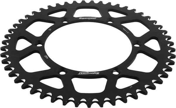 SUPERSPROX 链轮 REAR SPROCKET ALUMINUM 51T-520 BLK KAW
