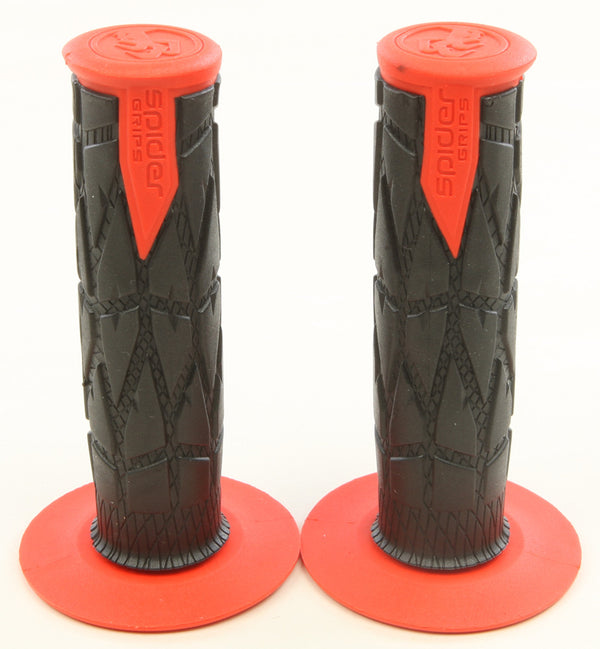 SPIDER 手把胶 M1 DUAL DENSITY GRIPS 红/黑