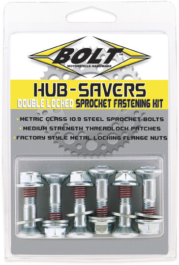 BOLT 五金件 SPROCKET FASTENERS SILVER 6/PK