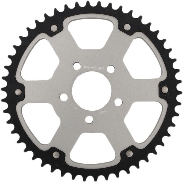 SUPERSPROX 链轮 REAR STEALTH SPROCKET ALU/STL 50T-530 SLV HD