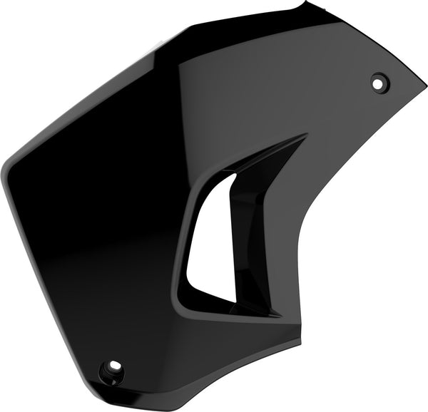 Polisport 水箱护板 Kawasaki Left Radiator Louvers Black - Kawasaki KLR650