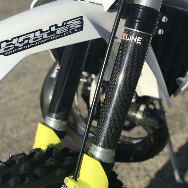 E-LINE ACCESSORIES 车辆防护 Carbon Fiber Fork Guards