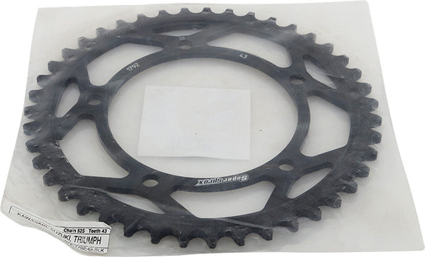 SUPERSPROX 后链轮 钢制 43T-525 黑 SUZ/TRI