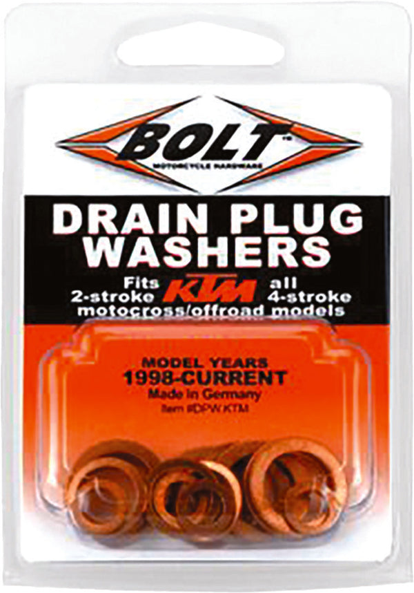 BOLT 油滤 DRAIN PLUG WASHERS 2/4 STROKE MODELS KTM