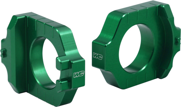 WORKS 轴承 AXLE BLOCKS ELITE KAW/SUZ 绿