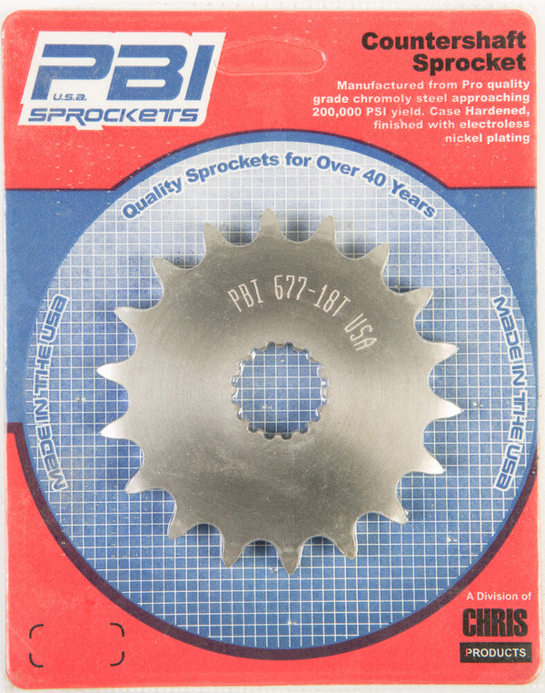 PBI 前CS链轮 钢制 18T-530 SUZ