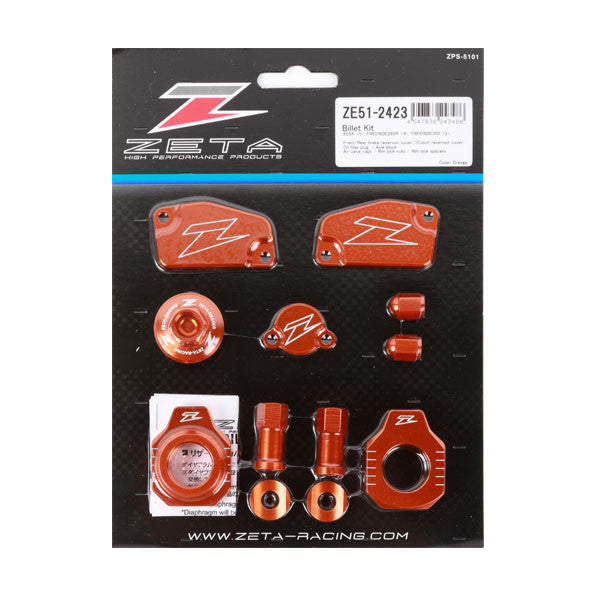 ZETA 五金件 BILLET KIT KTM 橙