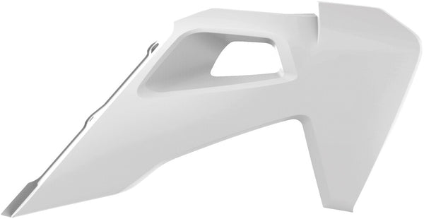 Polisport 水箱护板 Husqvarna Radiator Scoops HUS White