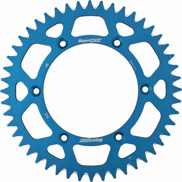 SUPERSPROX 链轮 REAR SPROCKET ALUMINUM 48T-520 BLU YAM