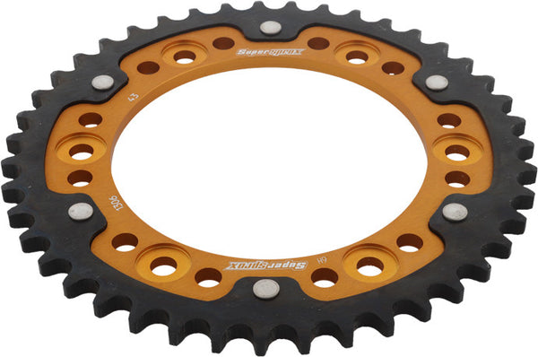 SUPERSPROX 链轮 REAR STEALTH SPROCKET ALU/STL 43T-530 GLD HON