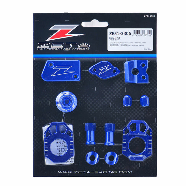 ZETA 五金件 BILLET KIT YAM 蓝