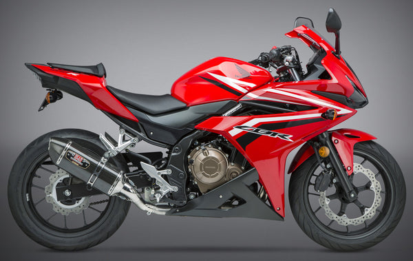 YOSHIMURA 排气管 EXHAUST SIGNATURE R-77 SLIP-ON SS-CF-CF