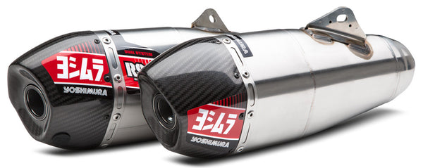 YOSHIMURA 排气管 RS-9 HEADER/CANISTER/END CAP EXHAUST DUAL SLIP-ON SS-AL-CF