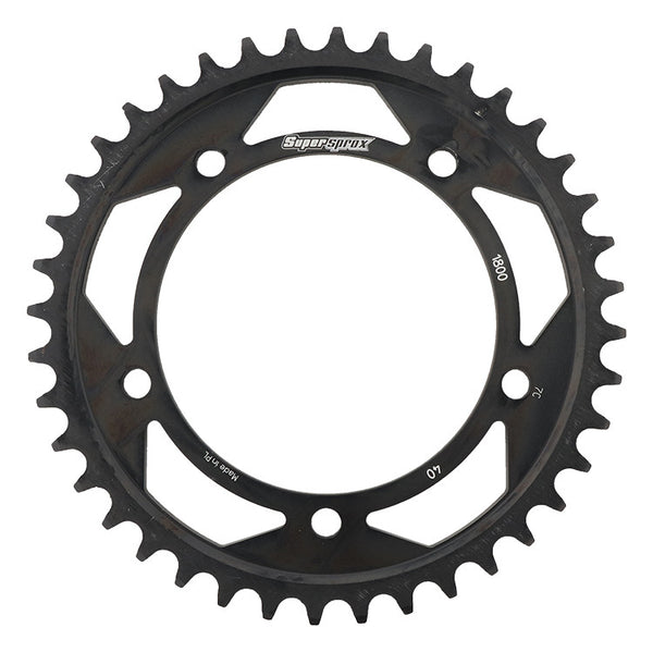 SUPERSPROX 后链轮 钢制 40T-530 黑 SUZ