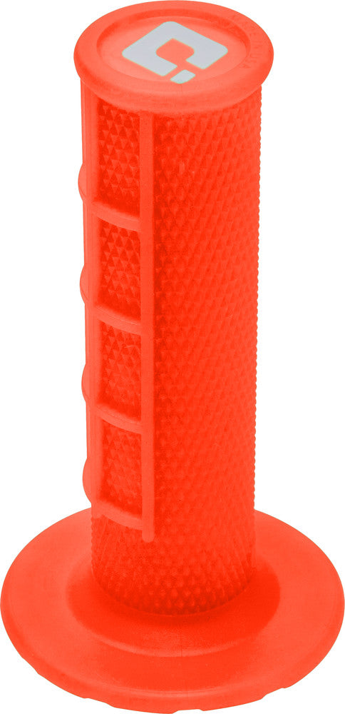 ODI 手把胶 HALF WAFFLE LOCK-ON GRIP NEON 橙