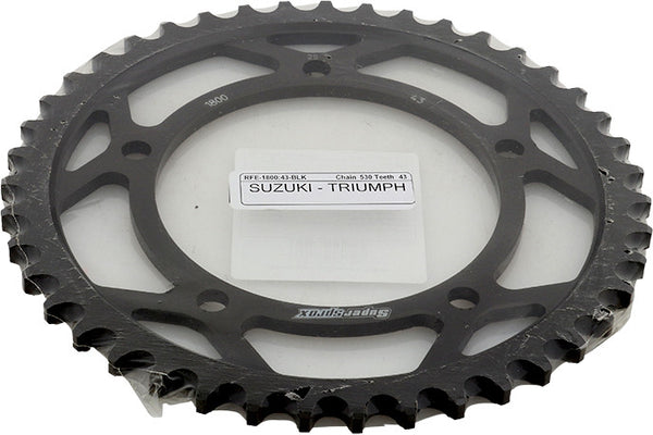 SUPERSPROX 后链轮 钢制 43T-530 黑 SUZ/TRI