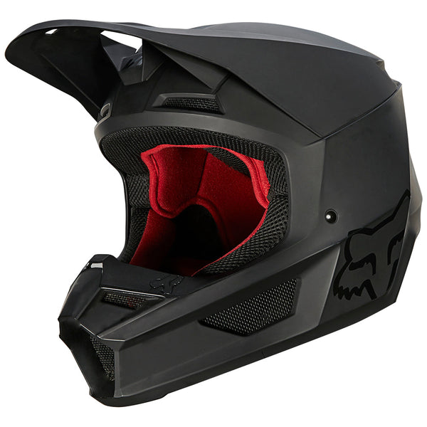 FOX 头盔 V1 哑光 Helmet ECE [哑光 黑]