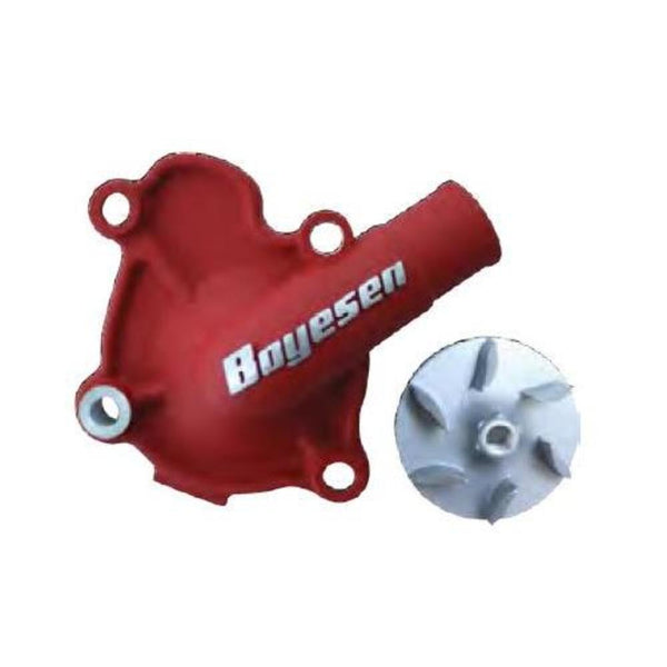 BOYESEN 发动机 WATERPUMP COVER & IMPELLER KIT 红