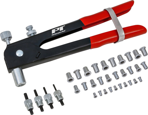 PERFORMANCE TOOL 工具 Threaded Insert Rivet SAE Tool Kit