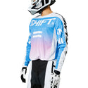 SHIFT 骑行服 WHITE LABEL FADE JERSEY [ACID 蓝]