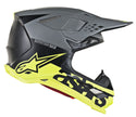 ALPINESTARS ALPINESTARS M8 头盔 Supertech M8 Radium Helmet Gloss Black/Grey/Yellow M-8