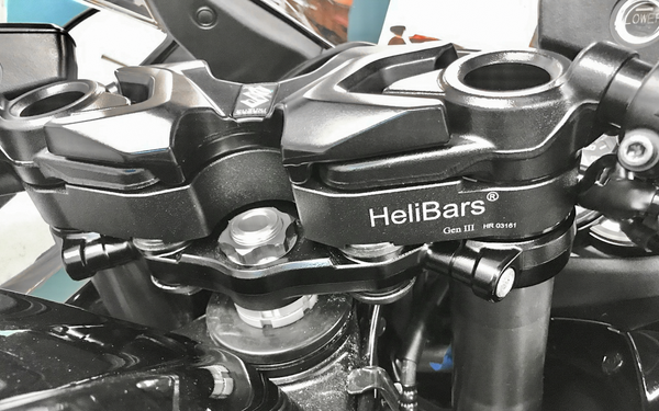 HELIBARS 车把升高 HANDLEBAR RISERS 黑 SUZ