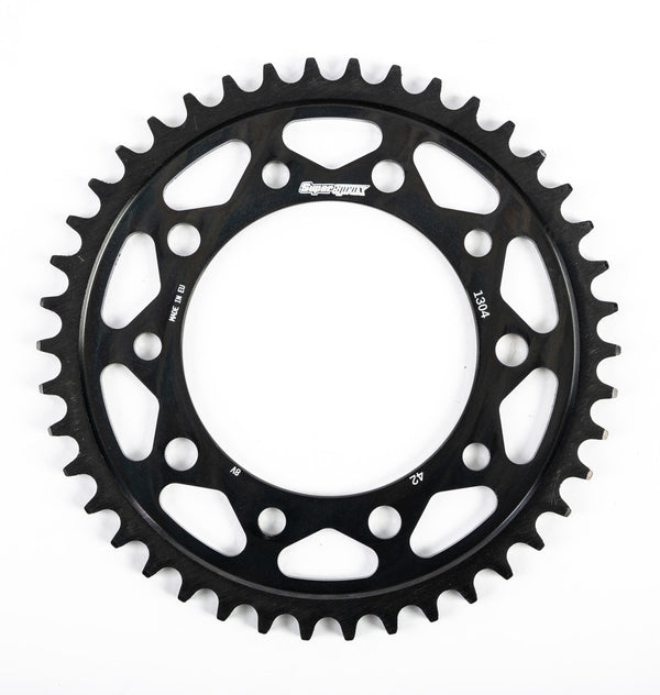 SUPERSPROX 链轮 REAR EDGE SPROCKET 钢制 42T-525 黑 HON/YAM