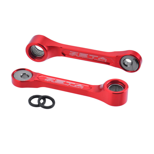 ZETA 避震 ADJUSTABLE LOWERING LINK HON 红