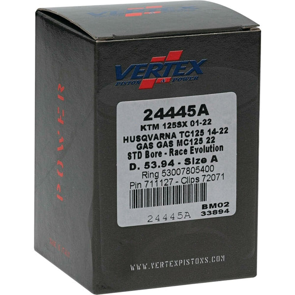 VERTEX 活塞 PISTON KIT CAST RACE EVOLUTION 53.94/STD KTM / HUSQ / GAS