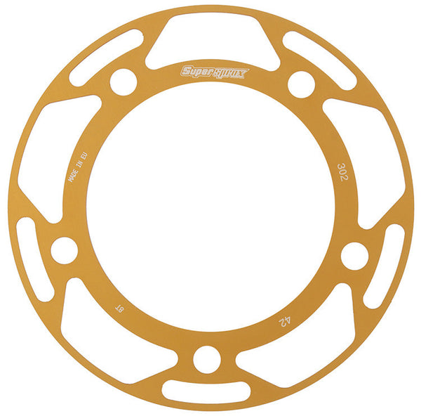 SUPERSPROX 链轮 REAR EDGE SPRKT COLOR DISK ALU 42T-530 GLD HON