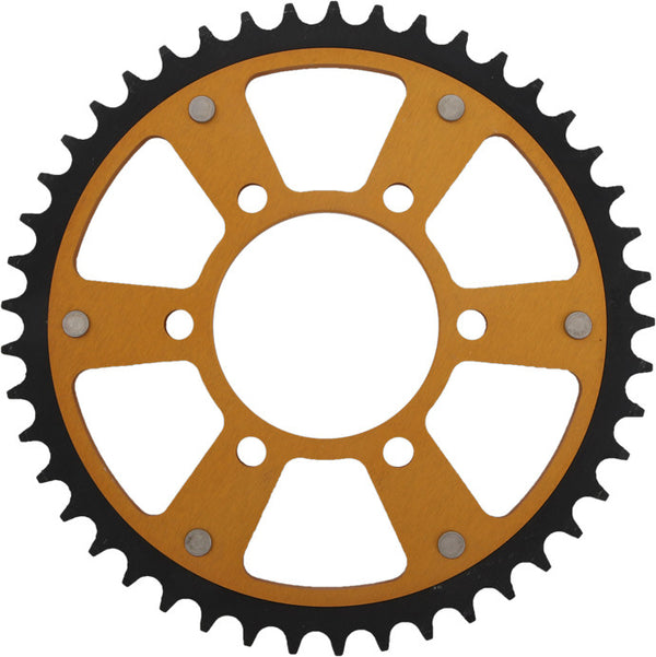 SUPERSPROX 链轮 REAR STEALTH SPROCKET ALU/STL 45T-520 GLD KAW