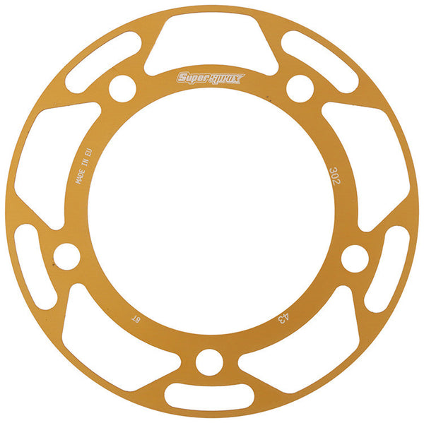 SUPERSPROX 链轮 REAR EDGE SPRKT COLOR DISK ALU 43T-530 GLD HON
