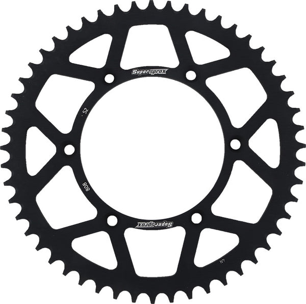 SUPERSPROX 链轮 REAR SPROCKET ALUMINUM 52T-520 BLK KAW/SUZ