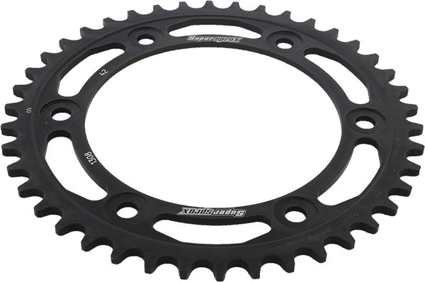 SUPERSPROX 后链轮 钢制 42T-520 黑 HON