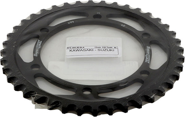 SUPERSPROX 后链轮 钢制 40T-530 黑 KAW/SUZ