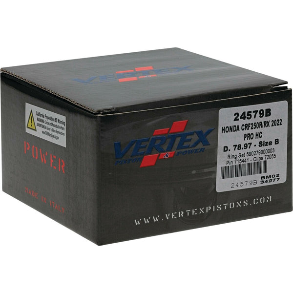 VERTEX 活塞 PISTON KIT HC FORGED 78.97/STD 14.4:1 HON