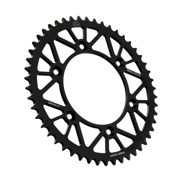 JT 链轮 REAR RACELITE SPROCKET ALUM 50T-520 黑 HUS/HUSQ/KTM