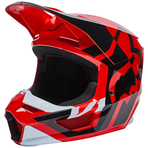 FOX 头盔 V1 LUX Helmet ECE [FLO 红]