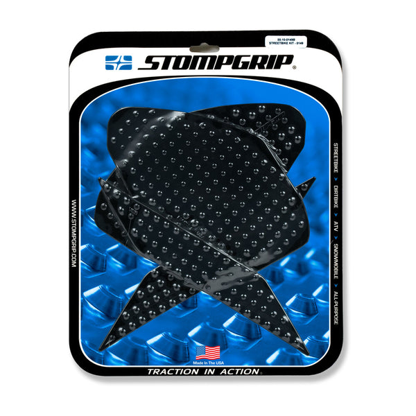Stompgrip Kawasaki Tank Pad Kit Volcano Black